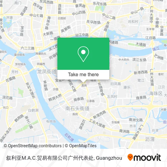 叙利亚M.A.C.贸易有限公司广州代表处 map
