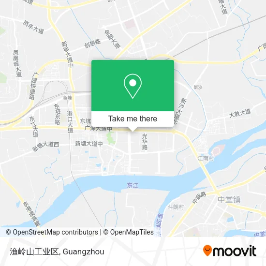 渔岭山工业区 map