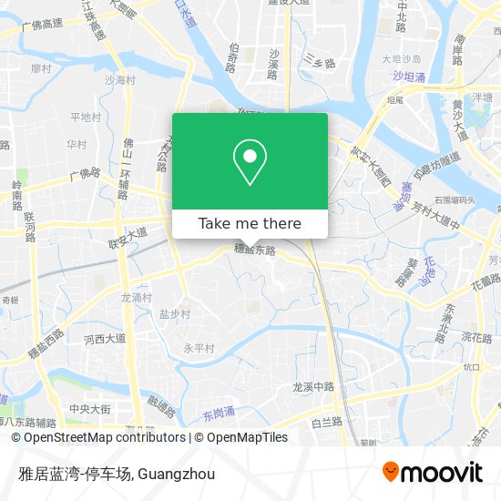 雅居蓝湾-停车场 map