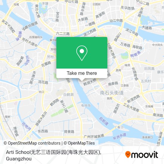 Arti School无艺三语国际园(海珠光大园区) map
