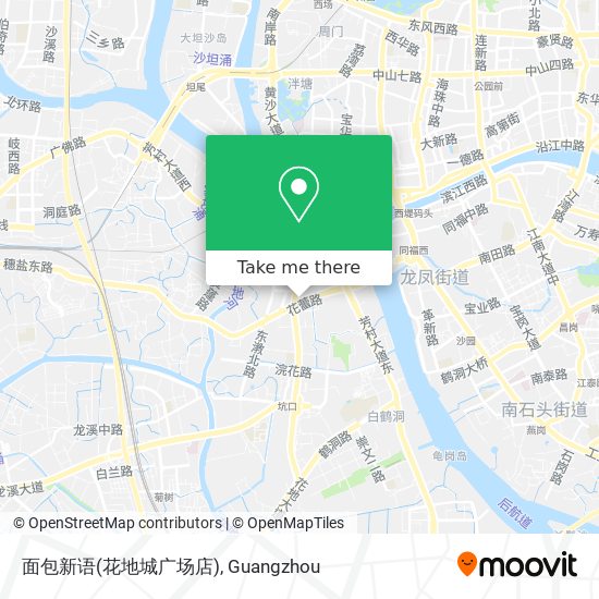 面包新语(花地城广场店) map