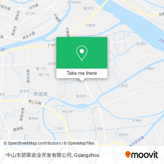 中山市碧翠农业开发有限公司 map
