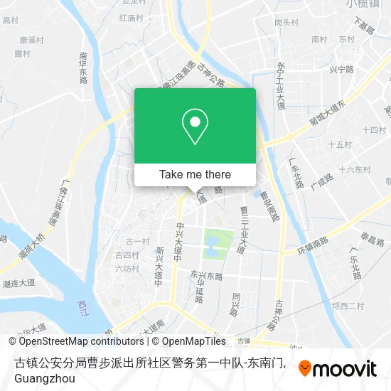 古镇公安分局曹步派出所社区警务第一中队-东南门 map