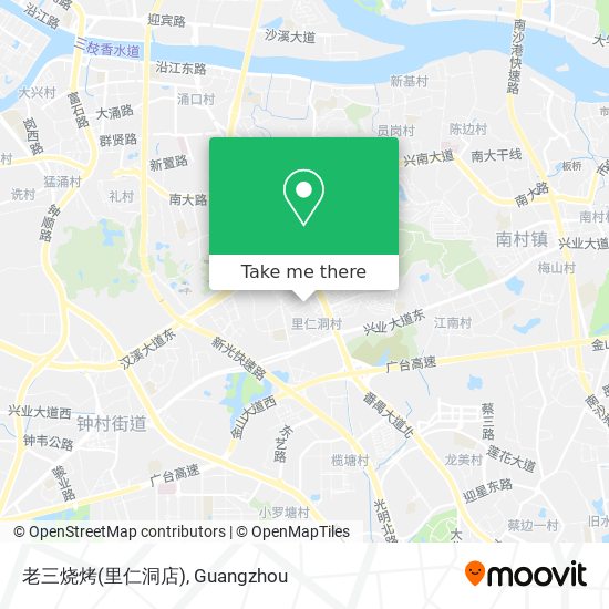 老三烧烤(里仁洞店) map