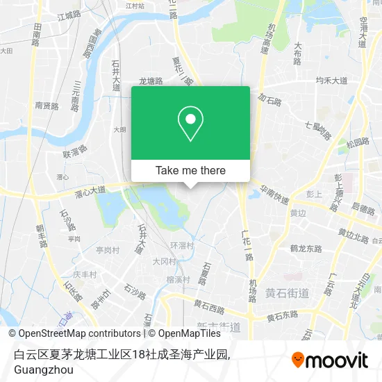 白云区夏茅龙塘工业区18社成圣海产业园 map