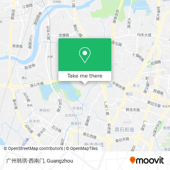 广州韩琪-西南门 map
