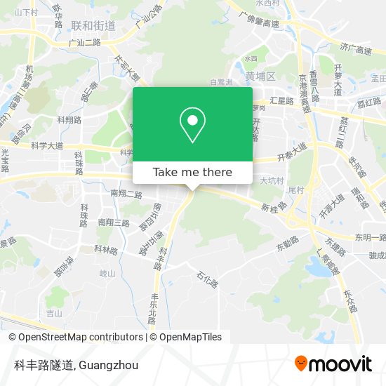 科丰路隧道 map