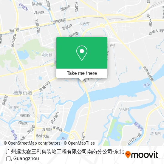 广州远太鑫三利集装箱工程有限公司南岗分公司-东北门 map