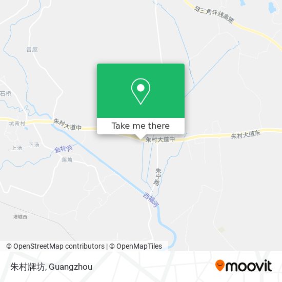 朱村牌坊 map