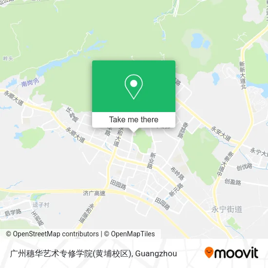 广州穗华艺术专修学院(黄埔校区) map