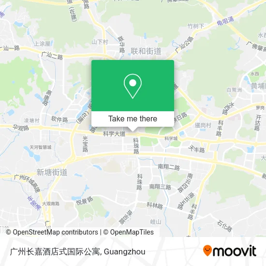 广州长嘉酒店式国际公寓 map
