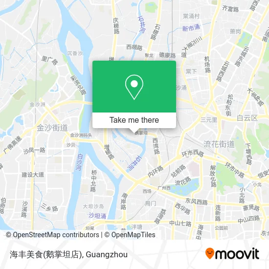 海丰美食(鹅掌坦店) map