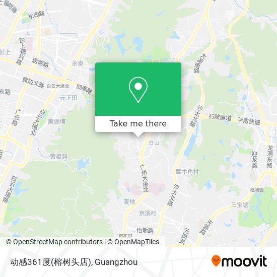 动感361度(榕树头店) map