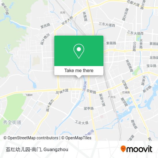 荔红幼儿园-南门 map