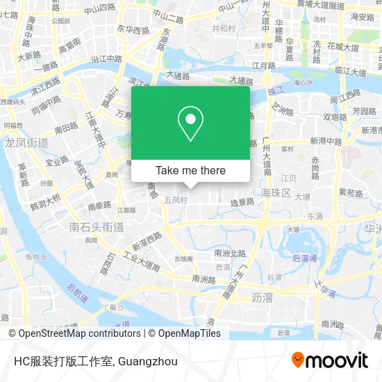 HC服装打版工作室 map