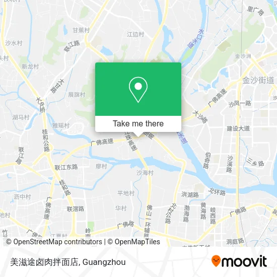 美滋途卤肉拌面店 map