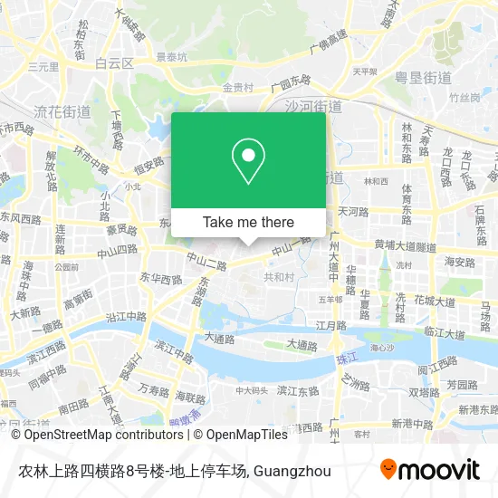 农林上路四横路8号楼-地上停车场 map