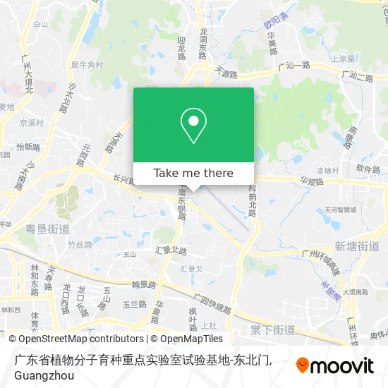 广东省植物分子育种重点实验室试验基地-东北门 map