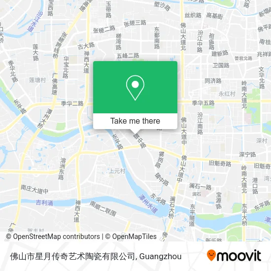 佛山市星月传奇艺术陶瓷有限公司 map
