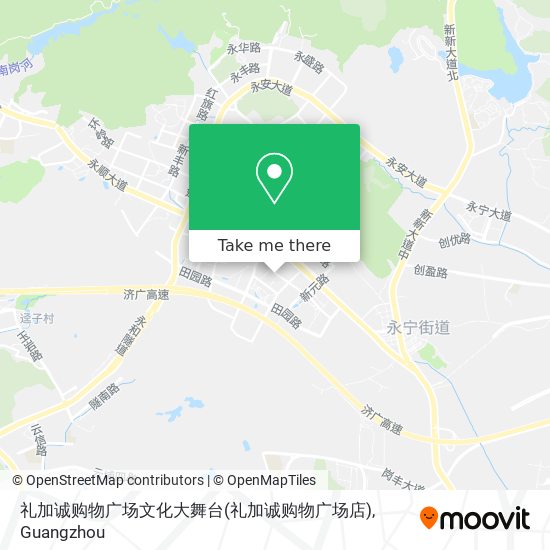礼加诚购物广场文化大舞台(礼加诚购物广场店) map