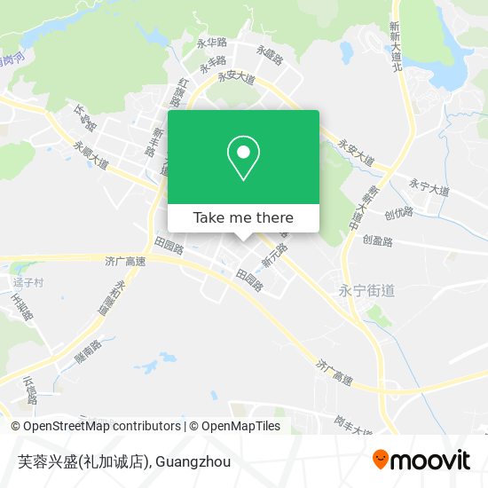 芙蓉兴盛(礼加诚店) map