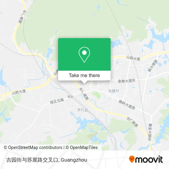 吉园街与苏屋路交叉口 map