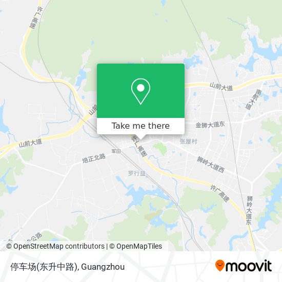 停车场(东升中路) map