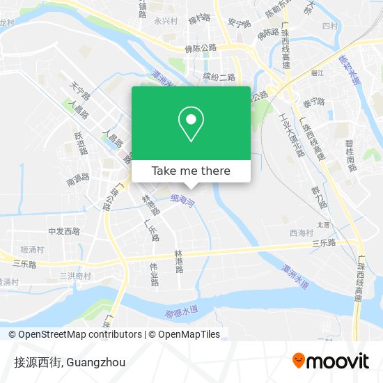 接源西街 map