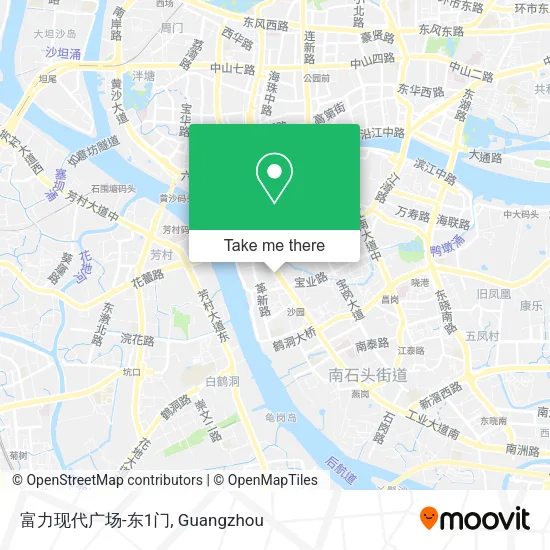 富力现代广场-东1门 map