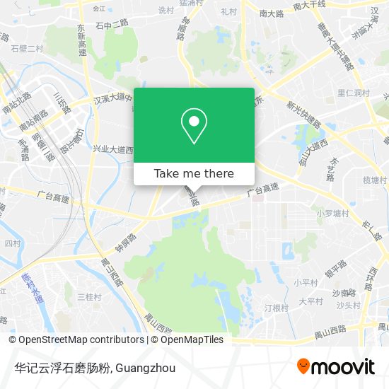 华记云浮石磨肠粉 map