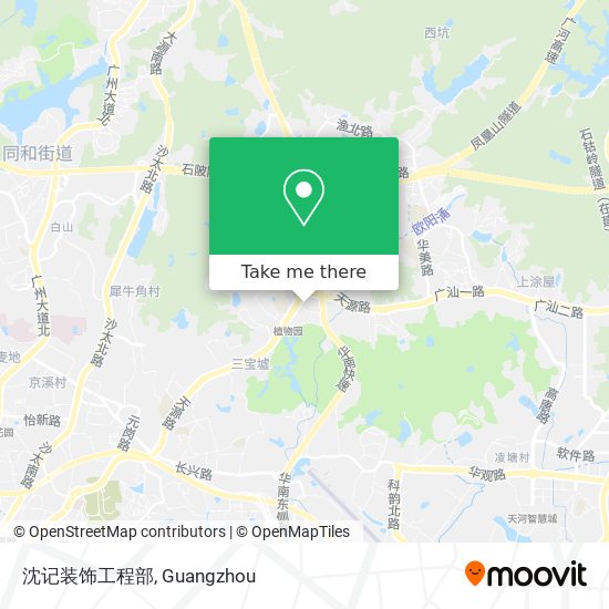 沈记装饰工程部 map