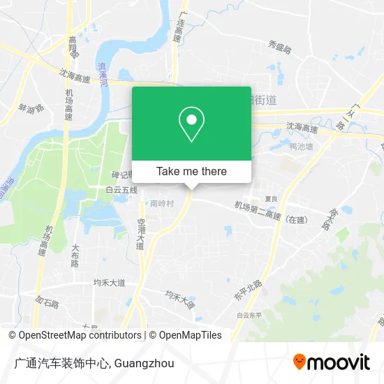 广通汽车装饰中心 map