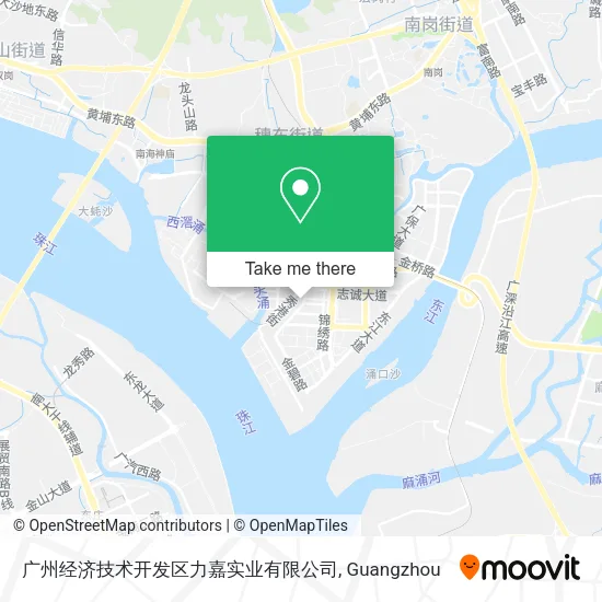 广州经济技术开发区力嘉实业有限公司 map