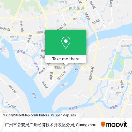 广州市公安局广州经济技术开发区分局 map