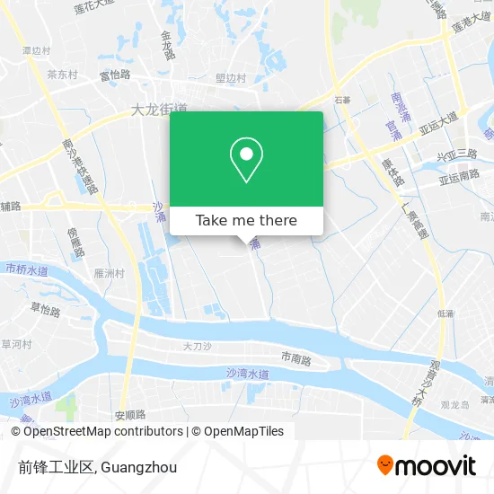 前锋工业区 map