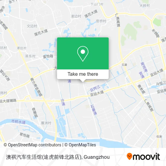 澳祺汽车生活馆(途虎前锋北路店) map