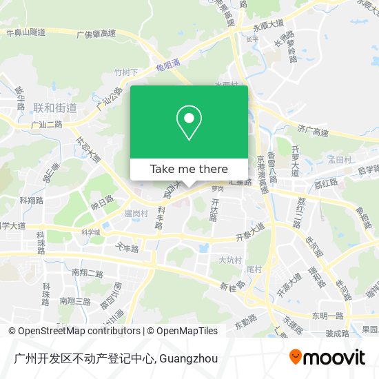 广州开发区不动产登记中心 map