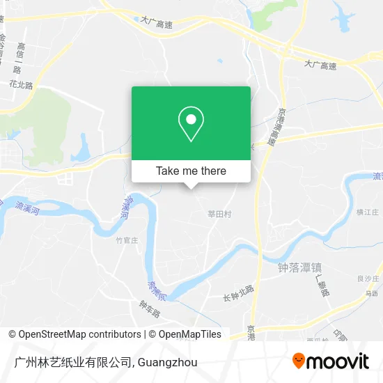广州林艺纸业有限公司 map