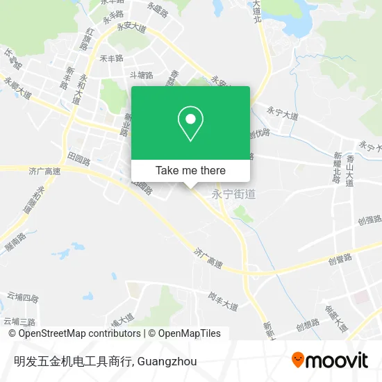 明发五金机电工具商行 map
