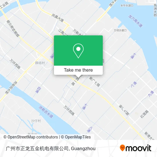 广州市正龙五金机电有限公司 map