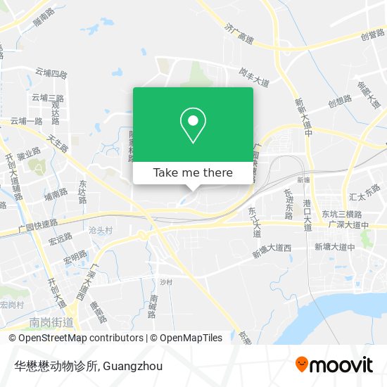 华懋懋动物诊所 map
