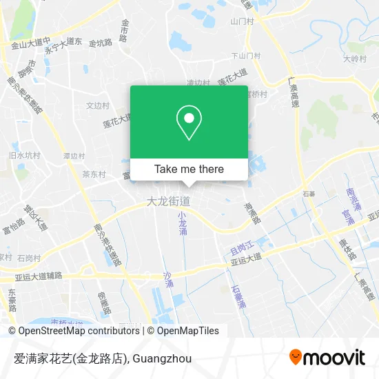 爱满家花艺(金龙路店) map