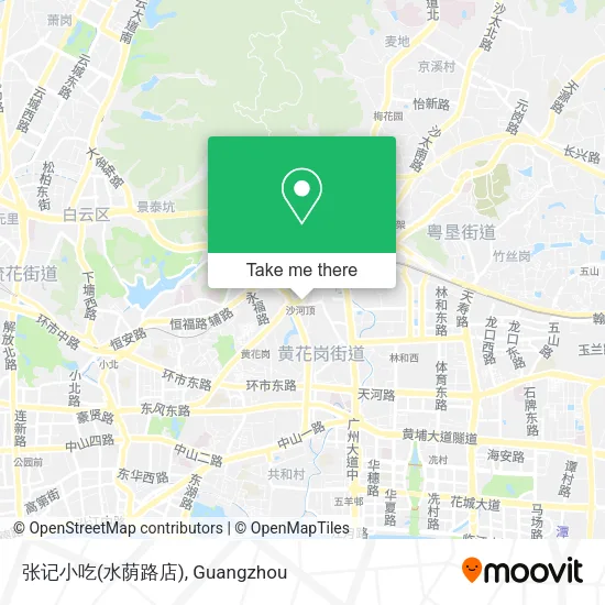 张记小吃(水荫路店) map