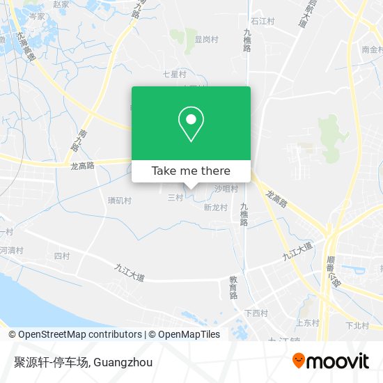 聚源轩-停车场 map
