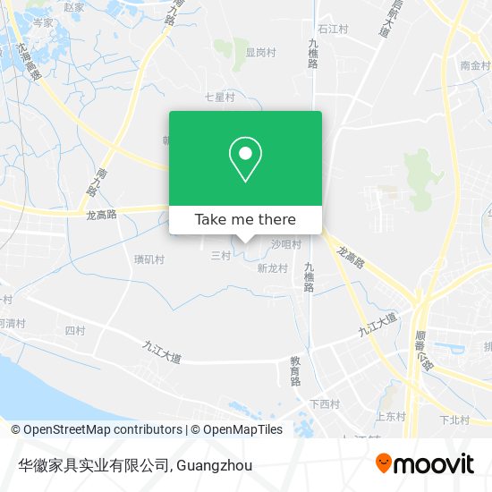 华徽家具实业有限公司 map