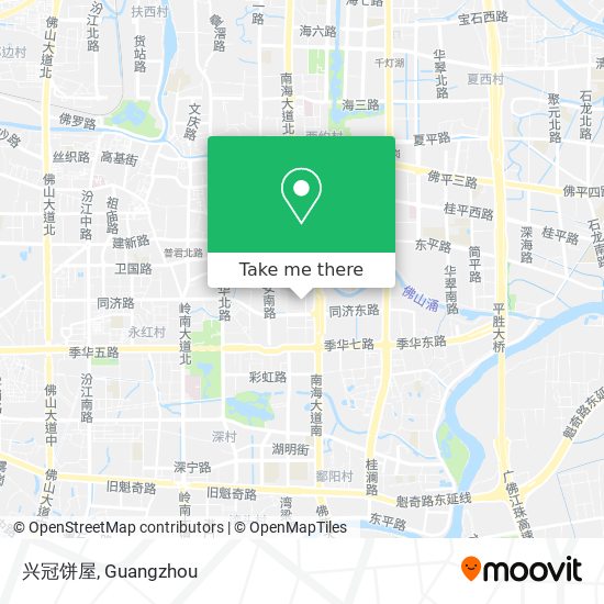 兴冠饼屋 map