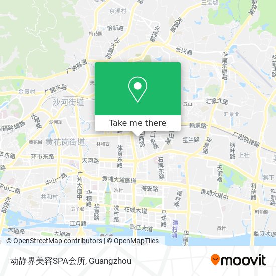 动静界美容SPA会所 map