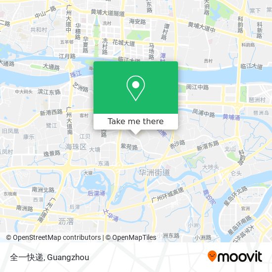 全一快递 map