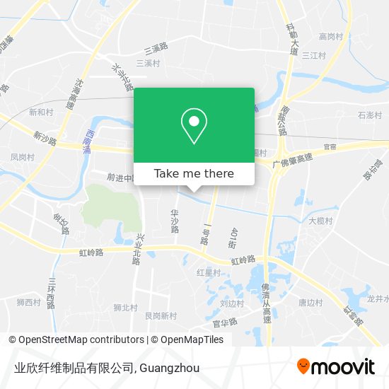 业欣纤维制品有限公司 map