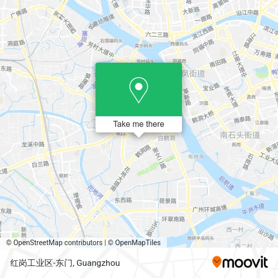 红岗工业区-东门 map